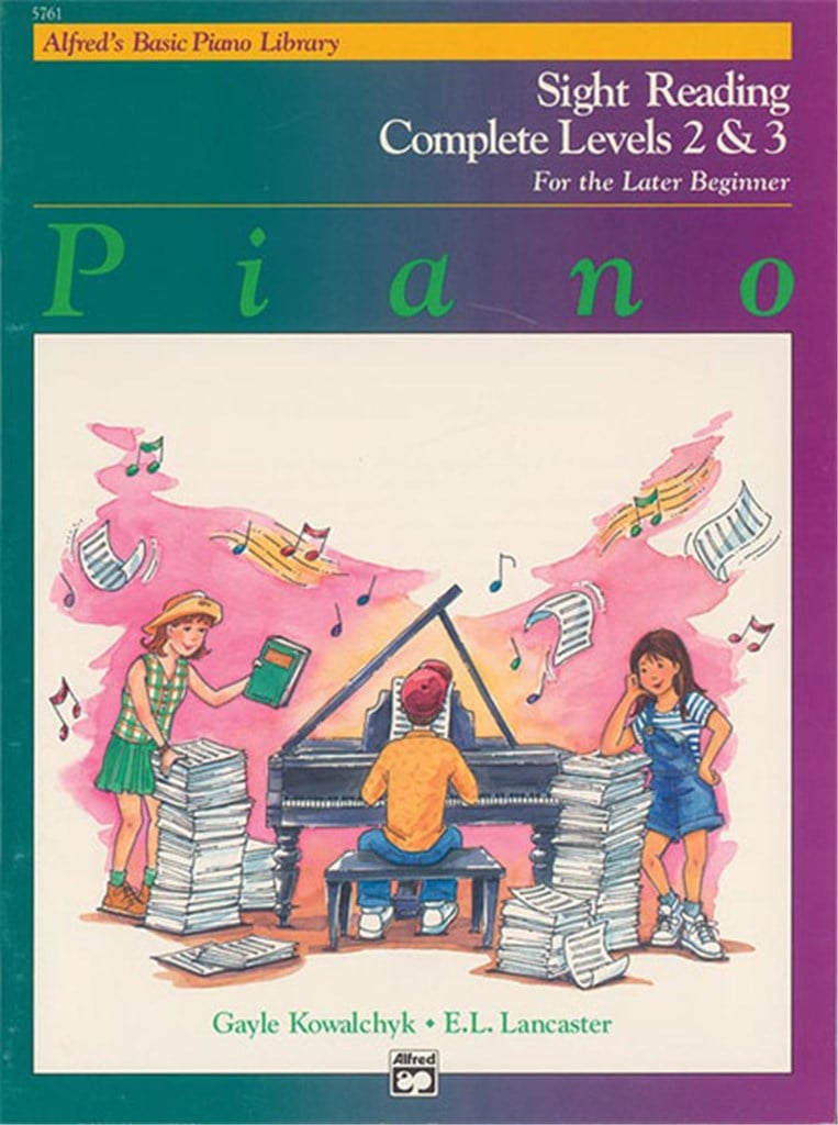 Alfred's Basic Piano Library Sight Reading 2-3